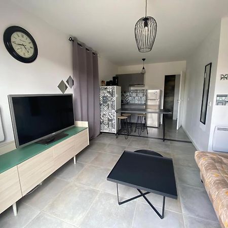 Studio Avec Exterieur Ombrage Saint-Marcel-lès-Valence Eksteriør billede