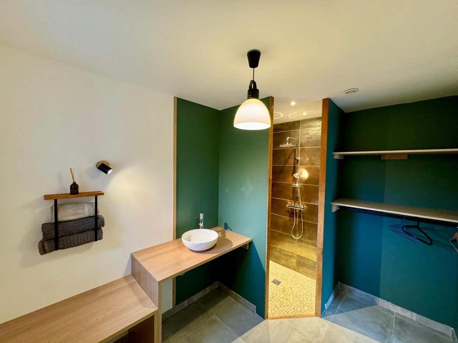 Studio Avec Exterieur Ombrage Saint-Marcel-lès-Valence Eksteriør billede